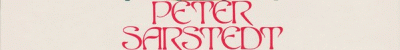 logo Peter Sarstedt logo Peter Sarstedt